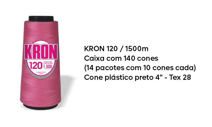 Especificações KRON 120/1500m