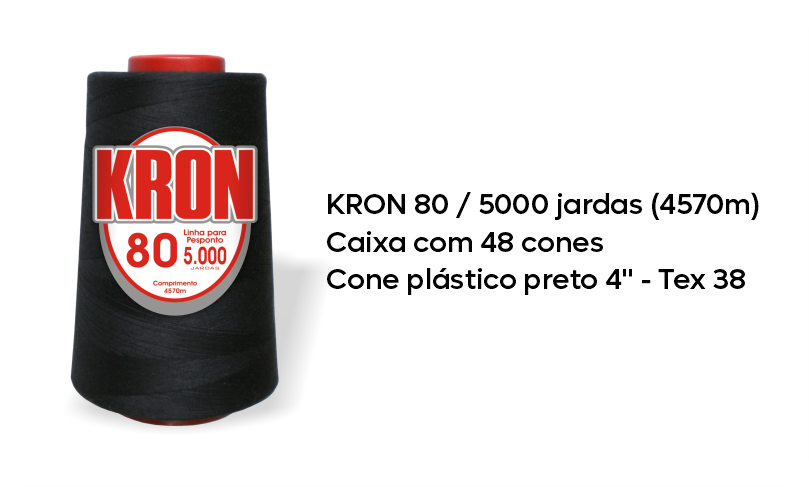 Especificações KRON 80/5000J