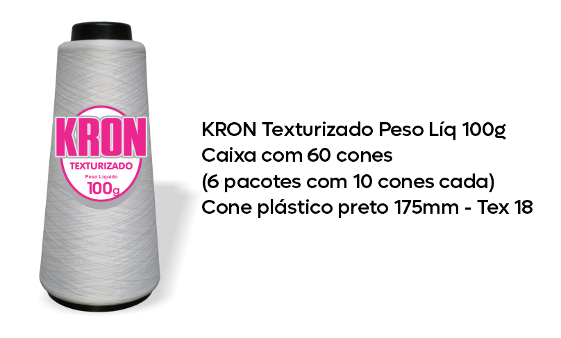 Especificações KRON TXT 100g